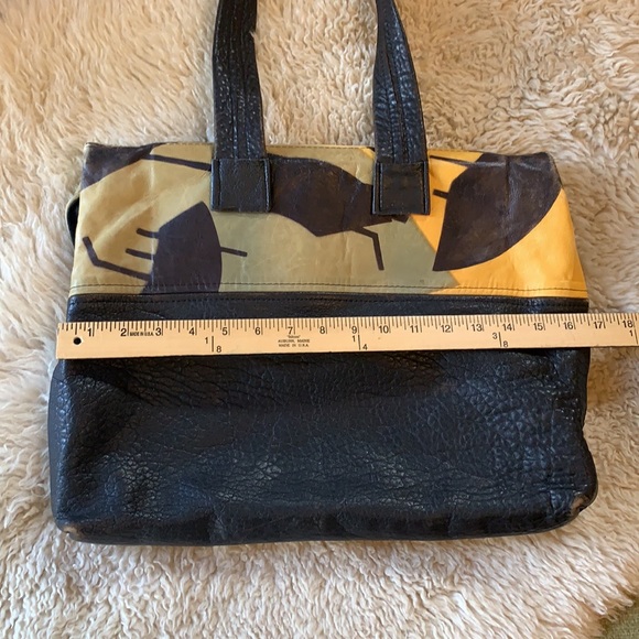 One of a kind Leather French bag - Picture 4 of 9